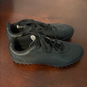 Youth Black Adidas Turf Shoes